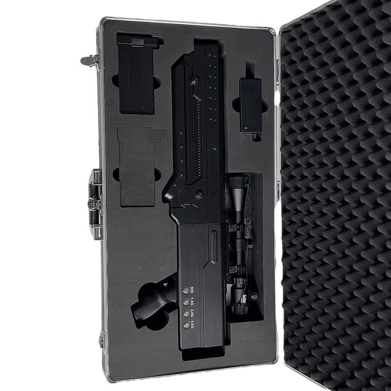 银川手持便携式枪型低空防御反制四通道B型